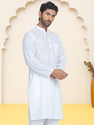 Jompers Men Striped Straight Kurta