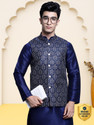 Jompers Printed Men Waistcoat