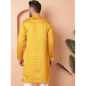 Jompers Silk Mens Regular Fit Woven Design
