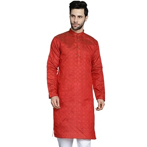 Jompers Silk Mens Regular Fit Woven Design