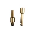 Jon Bhandari Tools 10mm (3/8 Inch) 2-in-1 Diamond Core Drill Bit with Adapter – Vacuum Brazed Hole Saw Cutter for Marble, Granite, Tiles, Concrete, Stone, Brick – Wet &amp; Dry Drilling for Power Tools