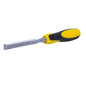 jon bhandari tools 13mm 12 wood chisel  bevel edge hardened steel blade with soft grip handle  professional hand tool for woodworking carving amp shaping