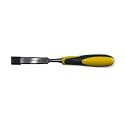 Jon Bhandari Tools 19mm (3/4”) Wood Chisel – Bevel Edge, Hardened Steel Blade with Soft Grip Handle – Professional Hand Tool for Woodworking, Carving &amp; Shaping