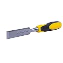 Jon Bhandari Tools 25mm (1”) Wood Chisel – Bevel Edge, Hardened Steel Blade with Soft Grip Handle – Professional Hand Tool for Woodworking, Carving &amp; Shaping
