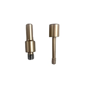 jon bhandari tools 65mm 14 inch 2-in-1 diamond core drill bit with adapter  vacuum brazed hole saw cutter for marble granite tile concrete stone brick  wet amp dry drilling for power tools