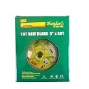 Jon Bhandari Tools Classic 10pc TCT Circular Saw Blade for Wood – 5 Inch (125mm), 40 Teeth, Tungsten Carbide Tipped, Smooth & Fast Cutting – For Plywood, MDF, HDF, Veneer, Composite Board, Switchboard