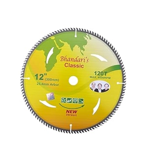 jon bhandari tools classic 1pc tct circular saw blade for wood  4 inch 110mm 40 teeth tungsten carbide tipped smooth amp fast cutting  for plywood mdf hdf veneer composite board switchboard