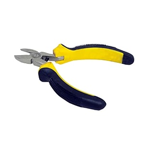 jon bhandari tools 45 inch diagonal cutting plier mini  heavy duty wire cutter with comfort grip for wires cables amp soft metal for electrical diy amp home use