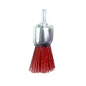 Jon Bhandari Tools Nylon Filament Abrasive Wire Cup Brush 25mm with Spindle – Medium Grit, Drill Attachment – for Rust, Paint Removal, Surface Prep on Metal, Wood, Plastic