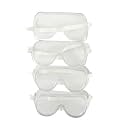 Jon Bhandari Tools 4pc Safety Goggles – Protective Eyewear with Anti Fog, Scratch Resistant Lenses &amp; Adjustable Strap – Impact Resistant Eye Protection for Construction, Lab, Chemical &amp; Medical Use