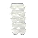 Jon Bhandari Tools 5pc Safety Goggles – Protective Eyewear with Anti Fog, Scratch Resistant Lenses &amp; Adjustable Strap – Impact Resistant Eye Protection for Construction, Lab, Chemical &amp; Medical Use