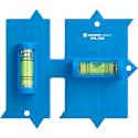 Jonard Tools WTL-32M Wall Box Template & Level for 1-Gang and 2-Gang Metal Boxes
