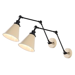 JONATHAN Y Rover 1-Light Wall Sconce 7