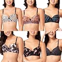 Joomie Heavily Padded Printed Bra Push-up Bra