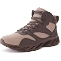 Joomra Men's High Top Shoes Size 7 Khaki Walking Sneakers