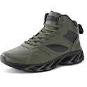 Joomra Men's Stylish Sneakers High Top Athletic-Inspired Shoes
