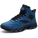 Joomra Men's Stylish Sneakers High Top Athletic-Inspired Shoes