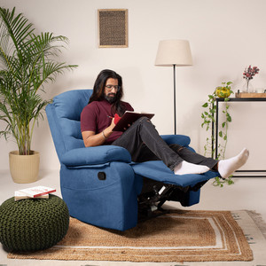 jordyblue jamie fabric manual recliner finish color - blue diydo-it-yourself