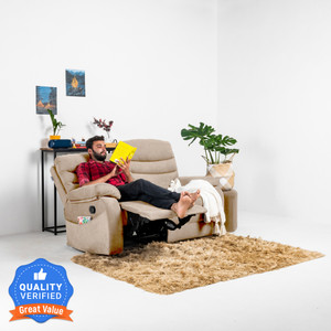 jordyblue jamie without console 3 seater fabric manual recliner