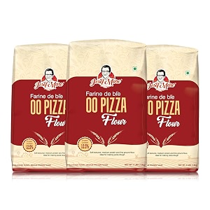 josef marc 00 pizza flours 4 lbs - unbleached amp medium protein flour morcote pizza flour italian type 00 flours pack of 354 kg
