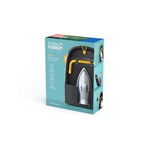 joseph joseph pocket folding ironing board  compact table-top design with jonathan lawes print ideal for clothes ironing easy to store