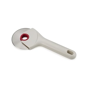 joseph joseph ringo pizza wheel cutter  stainless steel pizza sandwich slicer with ergonomic ring handle amp finger guard  easy-clean pizza cutter for homemade pizzas pies pastries