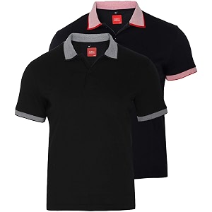 JOSH DANIEL Solid Mens Cotton Polo T-Shirt
