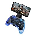 Joso RGB Wireless Mobile Gaming Controller for iPhone, Android, iPad, Tablet, PC, Phone Controller with Phone Clip Supports Cloud Game, COD, Genshin Immpact, Remote Player Gamepad with 2 Back Buttons