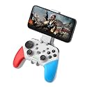 Joso Wireless Mobile Gaming Controller for iPhone, Android, iPad, Tablet, PC, Phone Controller with Phone Clip Supports Cloud Game, COD Mobile, Genshin Immpact, Remote Player Gamepad