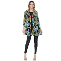 Jostar Women's Mesh Jacket Cardigan - 3/4 Sleeve Sheer Lightweight Open Front Princess Soft Drape Knit Sweater