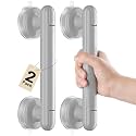 JOTPE Grab Bars for Shower, Bathroom &amp; Toilet Grab Handle, 2 Pack, Gray