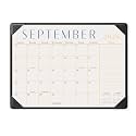 Jotsome Desk Calendar 2026-2027 with Protective Mat, Desktop Calendar