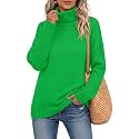 Jouica Women 2026 Fall Turtleneck Chunky Oversized Tunic Sweaters Pullover
