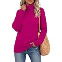 Jouica Women 2026 Fall Turtleneck Chunky Oversized Tunic Sweaters Pullover