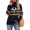 Jouica Women 2026 Fall Turtleneck Chunky Oversized Tunic Sweaters Pullover