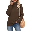 Jouica Women 2026 Fall Turtleneck Chunky Oversized Tunic Sweaters Pullover