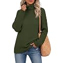 Jouica Women 2026 Fall Turtleneck Chunky Oversized Tunic Sweaters Pullover