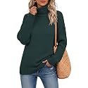 Jouica Women 2026 Fall Turtleneck Chunky Oversized Tunic Sweaters Pullover