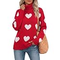 Jouica Women 2026 Fall Turtleneck Chunky Oversized Tunic Sweaters Pullover