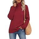 Jouica Women 2026 Fall Turtleneck Chunky Oversized Tunic Sweaters Pullover