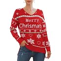 Jouica Women's Winter Longt Sleeve Sweater Oversized Knitted Pullover Sweater