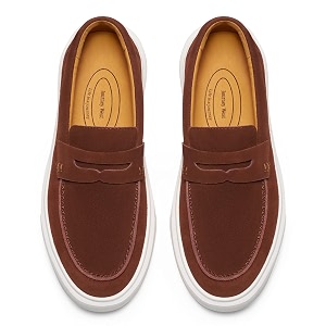 Journey West Suede Slip-on Penny Loafers Sneakers