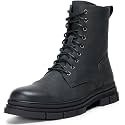 Jousen Men's Boots Fashion Motorcycle Combat Boots
