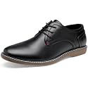 Jousen Men's Casual Dress Shoes Retro Oxfords Business Comfort Formal Shoes