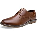 Jousen Men's Casual Dress Shoes Retro Oxfords Business Comfort Formal Shoes