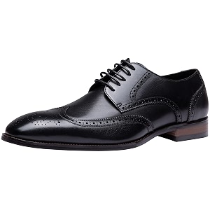 Jousen Mens Dress Shoes Leather Oxford Formal
