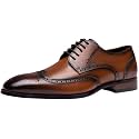 Jousen Men39s Dress Shoes Leather Oxford Formal