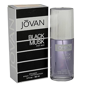 jovan black musk eau de cologne for men 88ml