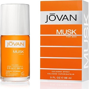 jovan musk eau de cologne for him 88ml