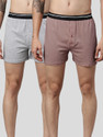 JOVEN Pack of 2 Solid Men Boxer